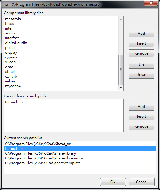上下兩個視窗都Add 你的library ，在library browser 就可以找到你的library